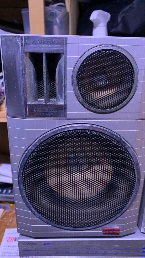 d*7様 Victor ビクター ミニコンポ ラジカセ PC-55 ( PC-D - メルカリ