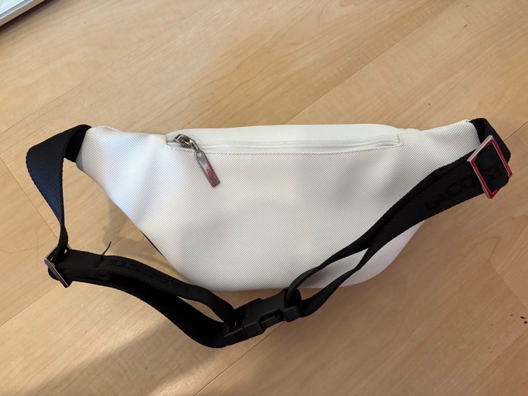 Lacoste ホワイト ウエストポーチ
