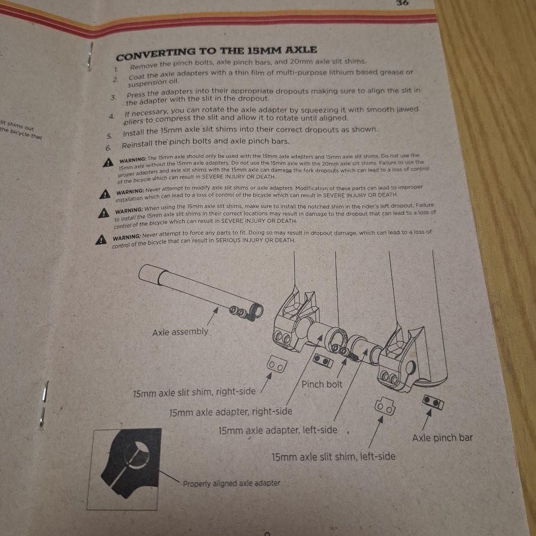 FOXフロントサスペンションフォーク