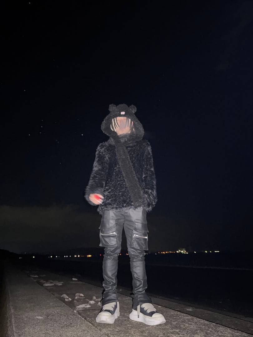 1017 alyx 9sm feather crewneck モヘアニット