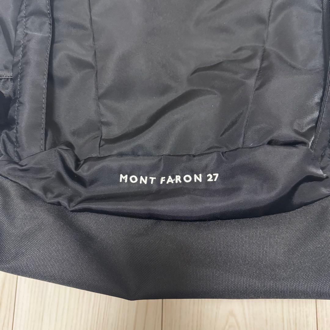 DANTON モンファロン バックパック　ダントン　リュック　ブラック　黒