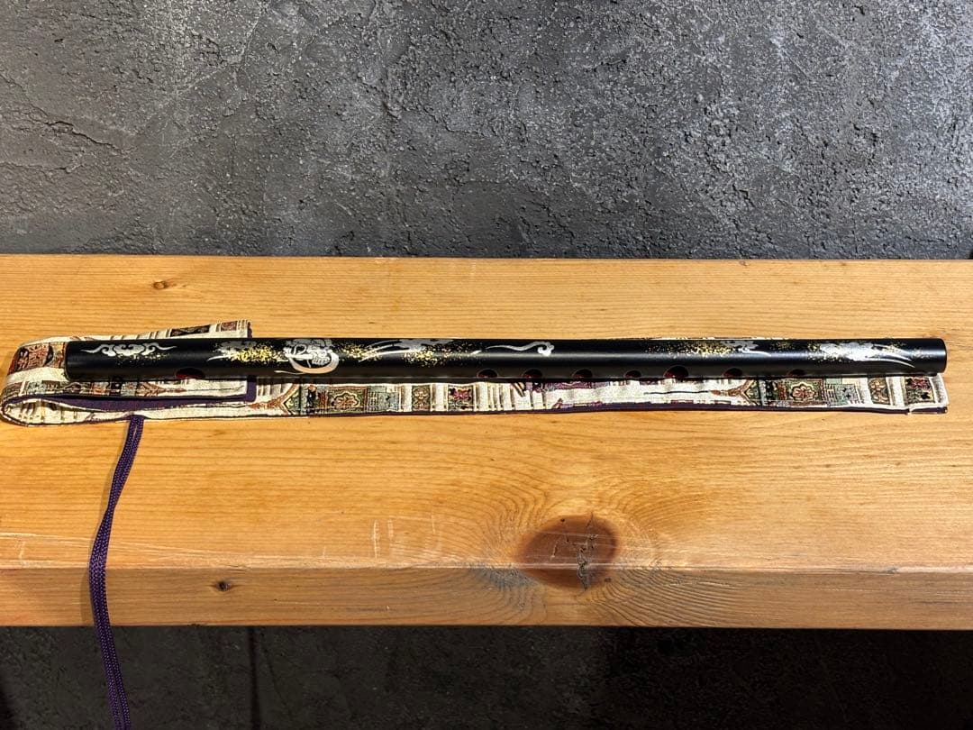 篠笛　立平管　八本調子　琳派四百年記念モデル