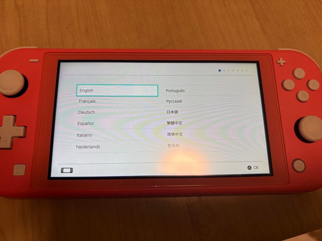 [choux]Nintendo Switch Lite コーラル 中古