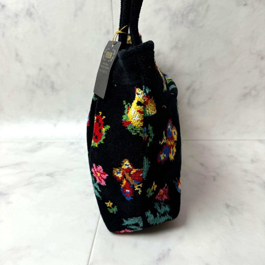 未使用タグ付き】 FEILERフェイラー ハイジ トートバッグ ブラック