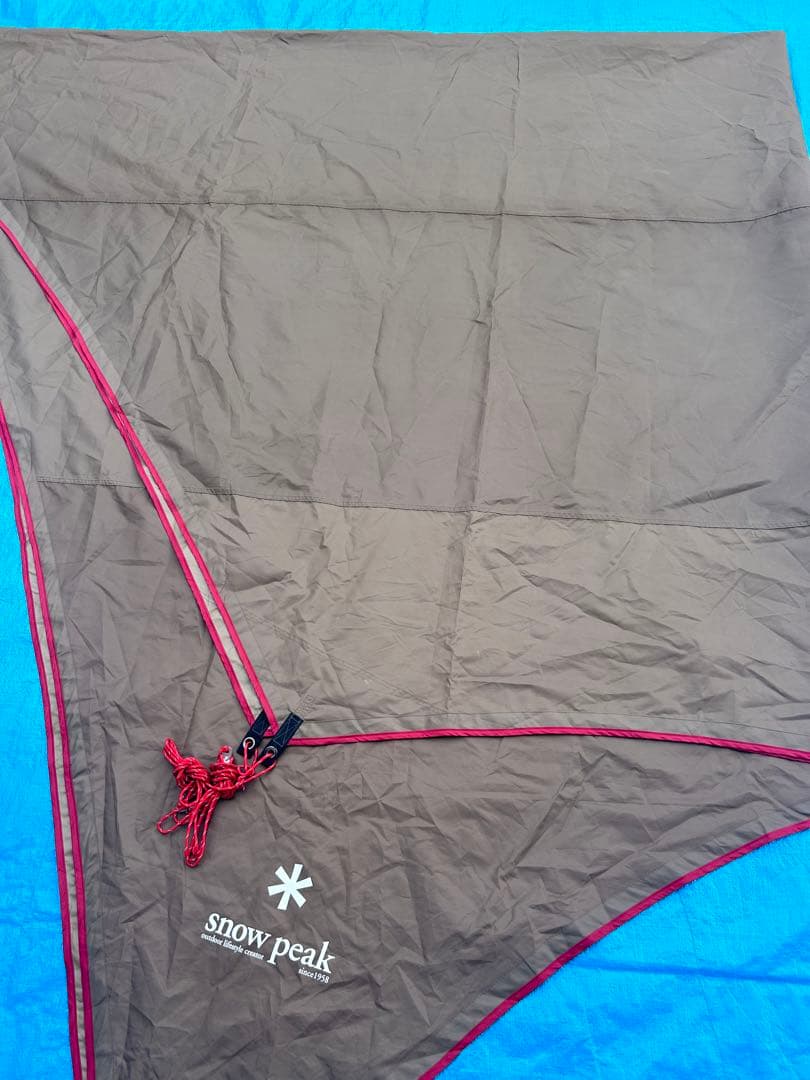 【美品】スノーピーク HDタープ\"シールド\"ヘキサL TP-862