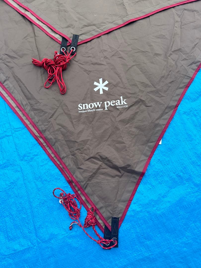 【美品】スノーピーク HDタープ\"シールド\"ヘキサL TP-862