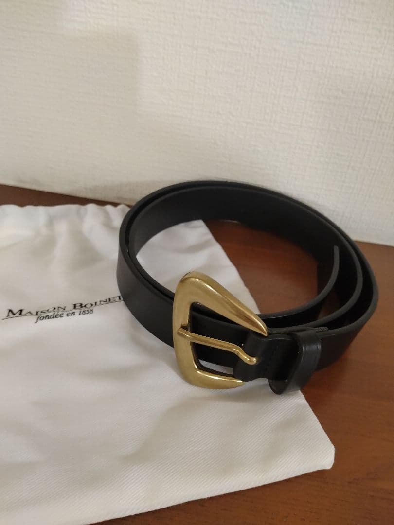 MAISON BOINET / メゾンボワネ 25mm belt ベルト