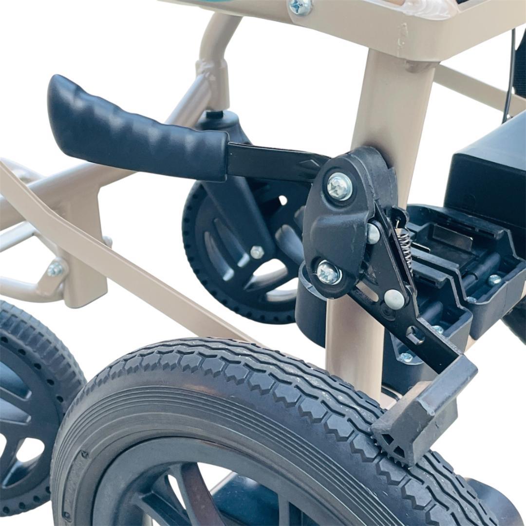 電動車いす　HBLD2-B　充電式　バッテリー2個付き　2022年製　折りたたみ