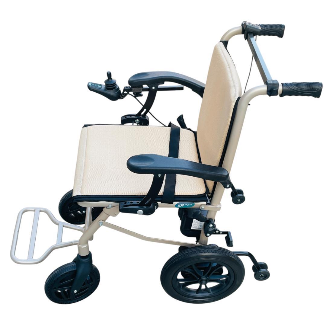 電動車いす　HBLD2-B　充電式　バッテリー2個付き　2022年製　折りたたみ