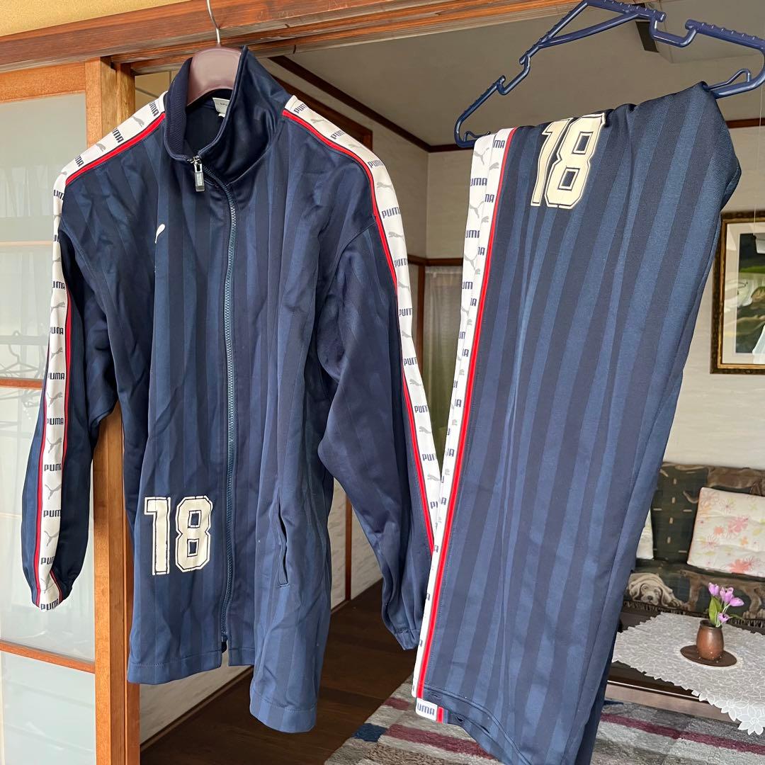 PUMA ストライプジャージ 番号18