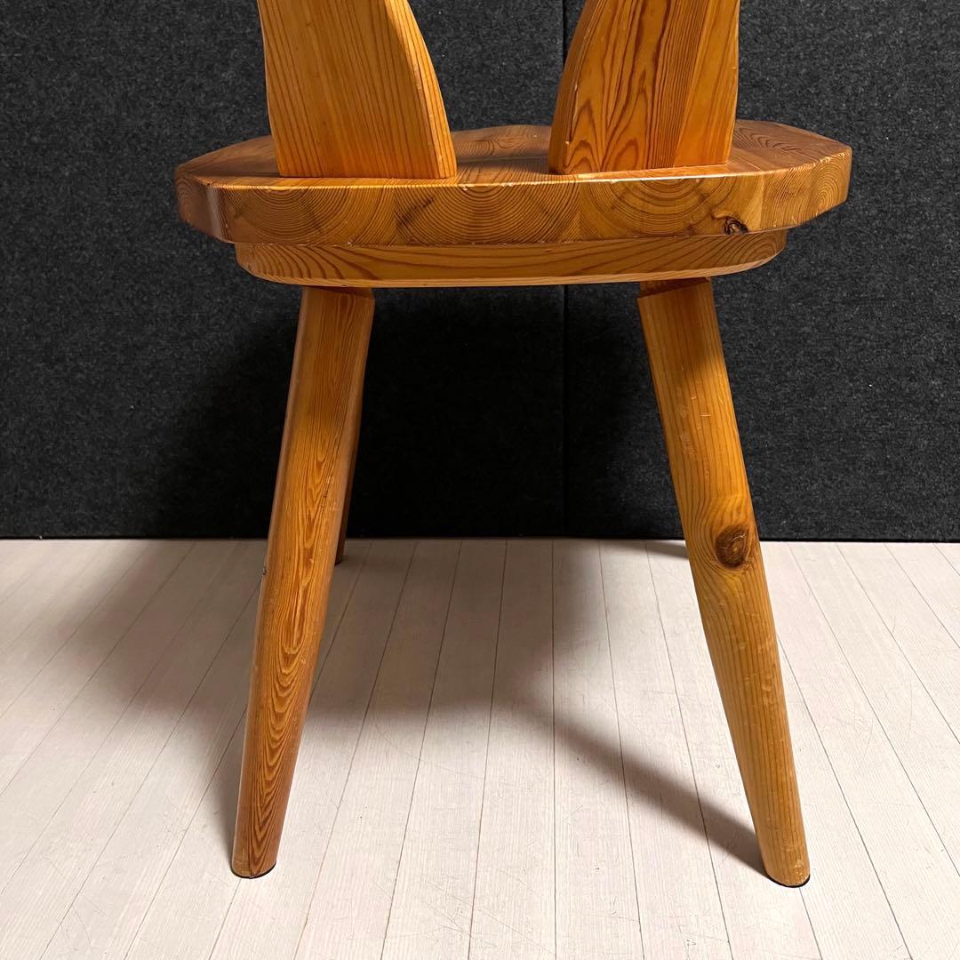 カントリーチェア　ダイニングチェア　パイン材　アンティーク　ヴィンテージ　木製