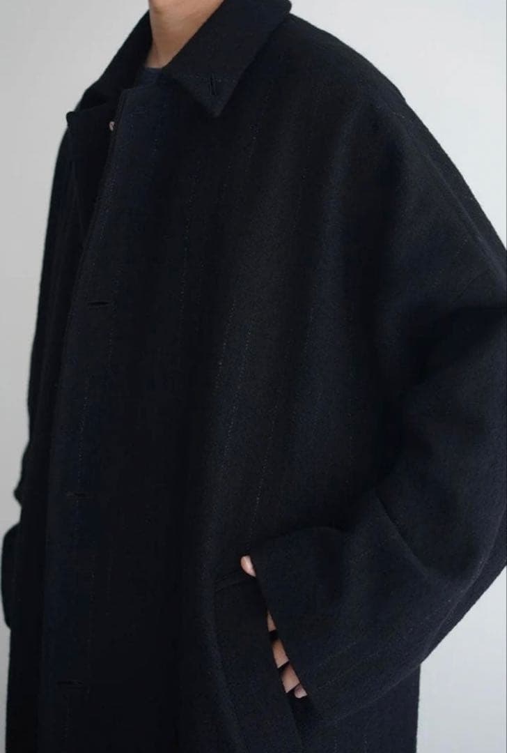 YOKO SAKAMOTO ヨーコサカモト KASURI OVER COAT