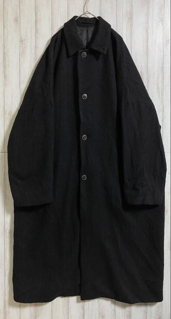 YOKO SAKAMOTO ヨーコサカモト KASURI OVER COAT