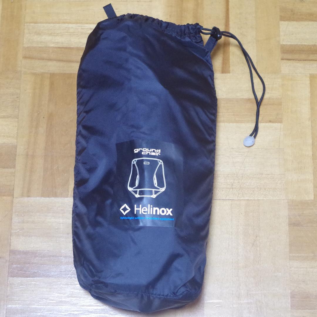 早い者勝ち！新品！ヘリノックス！グランドチェア！超軽量合金製ポール！収納袋付き！