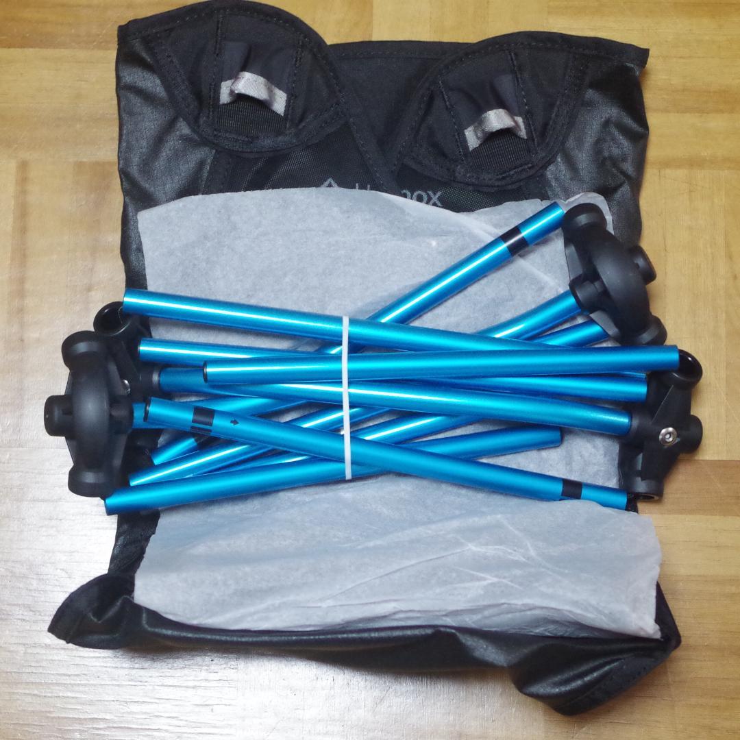 早い者勝ち！新品！ヘリノックス！グランドチェア！超軽量合金製ポール！収納袋付き！