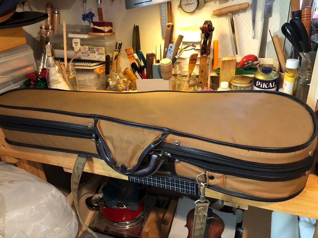 駒&魂柱調整済】Suzuki分数バイオリンNo330 1/2 1984