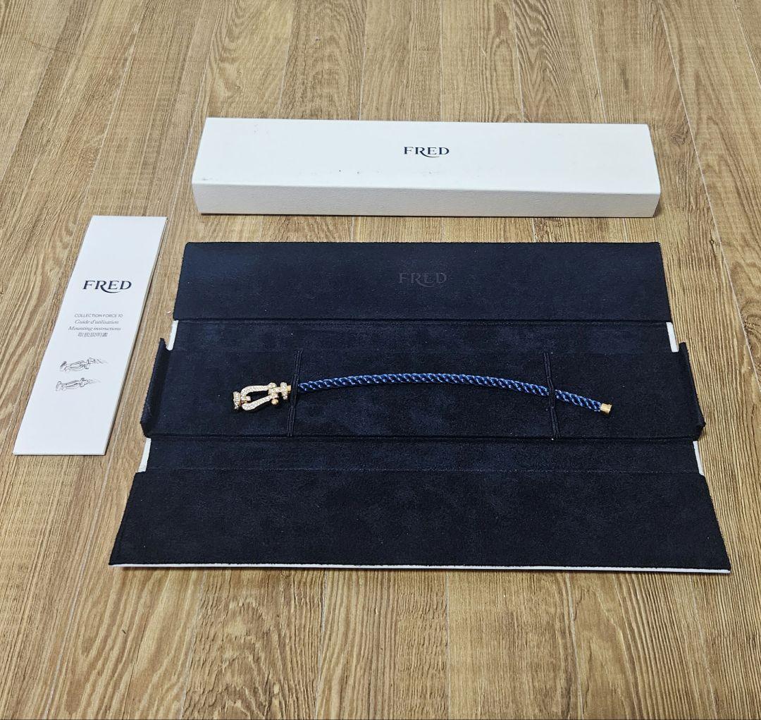 【未使用品】FRED フォース 10 K18 ダイヤモンド ラージサイズ