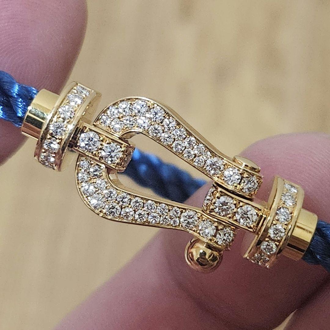 【未使用品】FRED フォース 10 K18 ダイヤモンド ラージサイズ