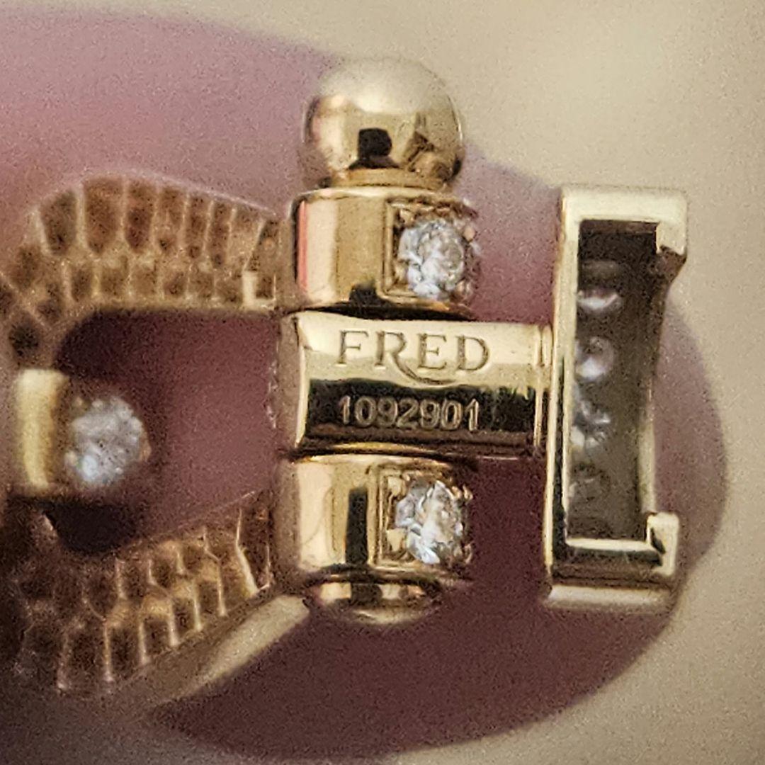 【未使用品】FRED フォース 10 K18 ダイヤモンド ラージサイズ