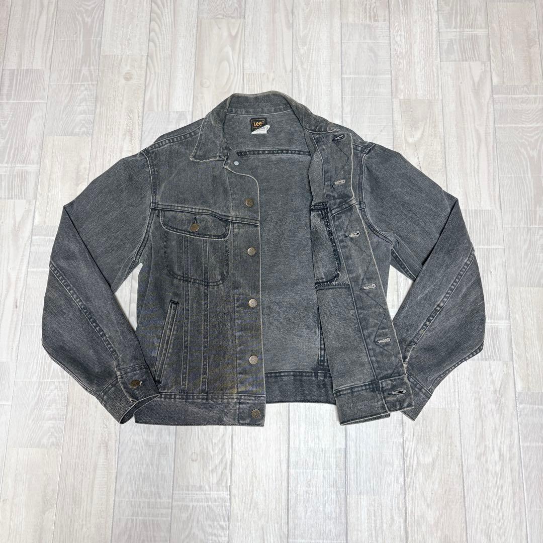 【美品】Lee リー USA製 デニムジャケット PATD-153438 グレー