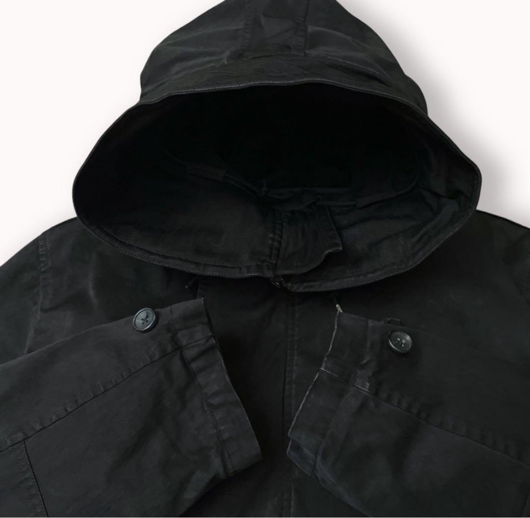 Ten c テンシー Deck Parka 50 黒 ダウンライナー付 OJJ