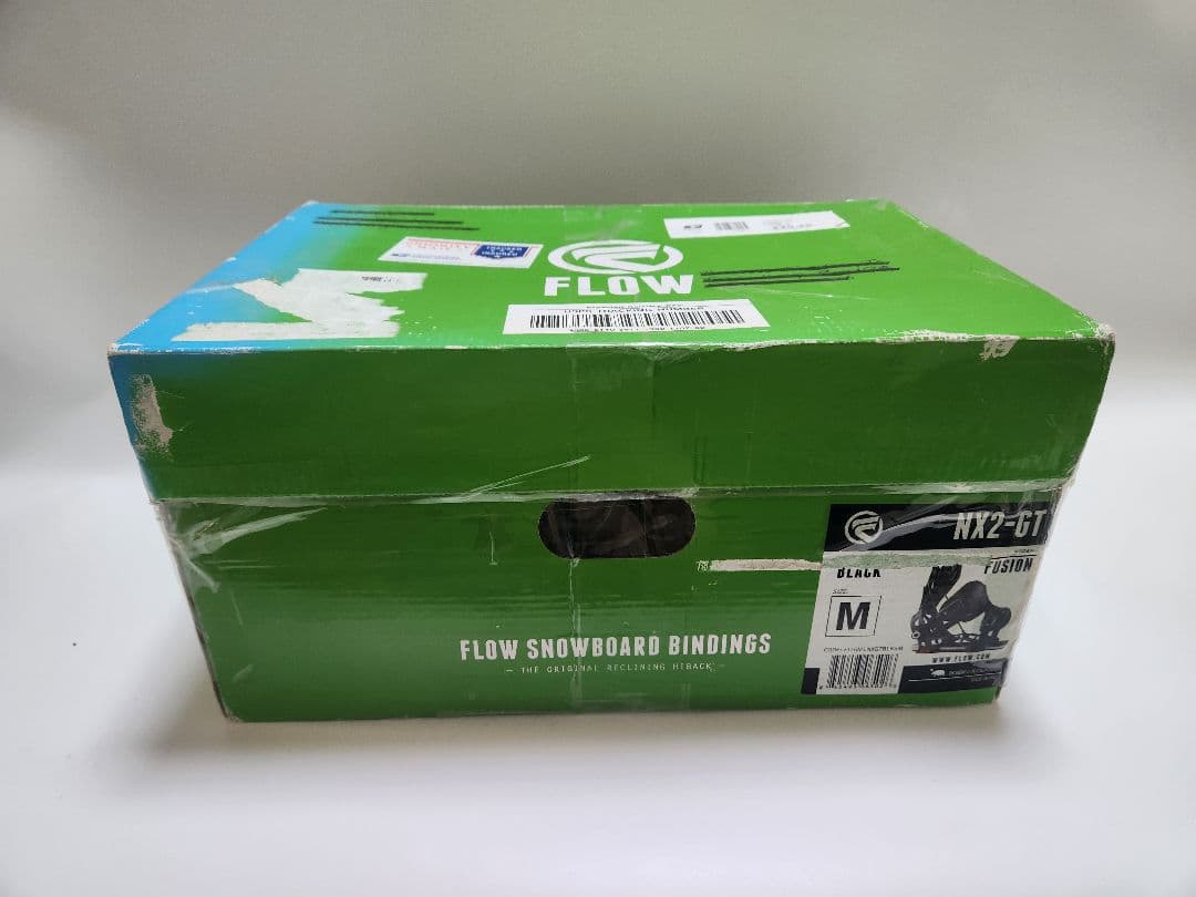 FLOW NX2-GT スノーボード ビンディング M ブラック/レッド