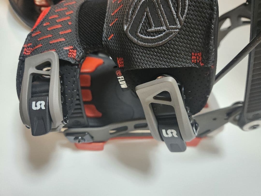 FLOW NX2-GT スノーボード ビンディング M ブラック/レッド