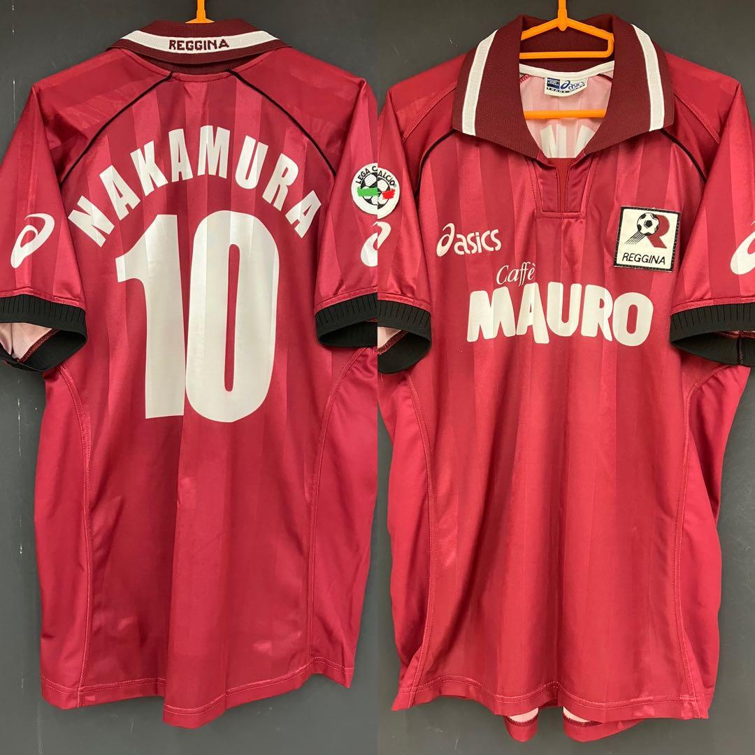 02/03 レッジーナ 中村俊輔 アシックスオフィシャルユニフォーム レア