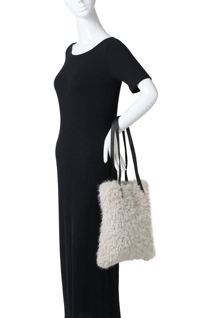 2.718】フェイクカシミヤトート