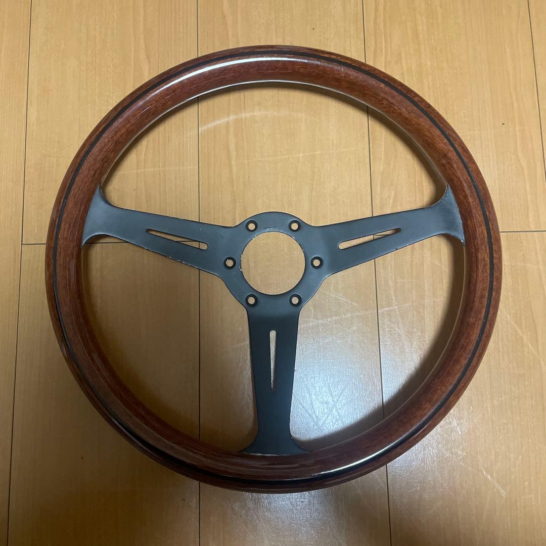 ウッドステアリング 3スポーク