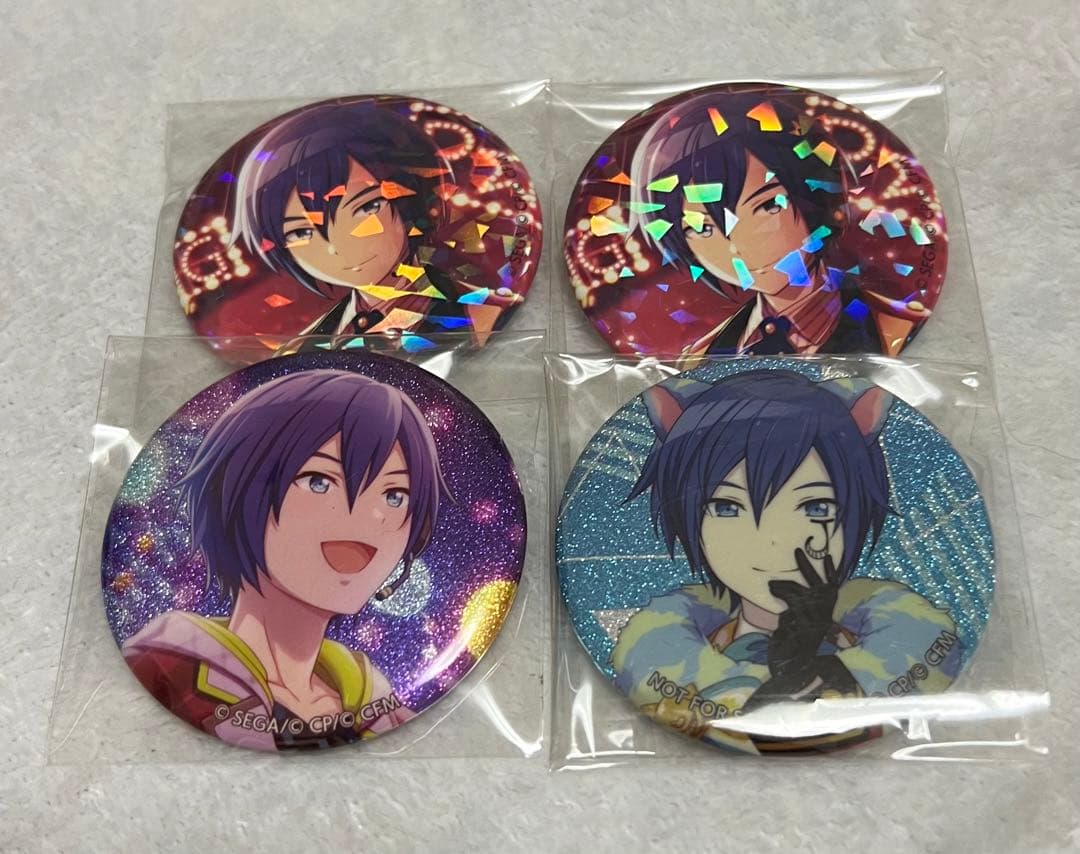 プロセカ KAITO 缶バッジ グリッター缶バッジ グリ缶 8A 特典 - メルカリ