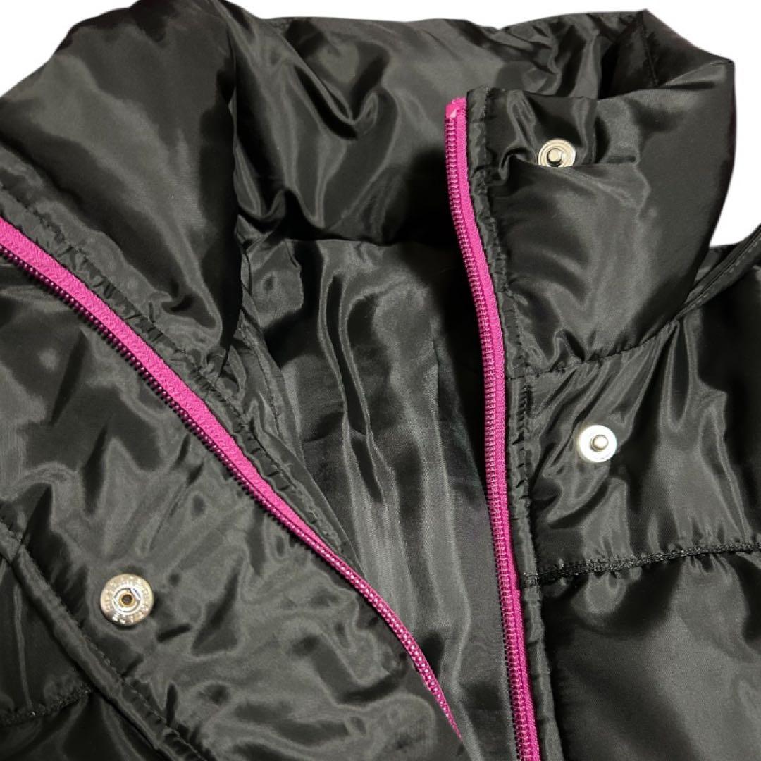 【お値下げしました】美品⭐︎ミズノ MIZUNO ベンチコートM ブラック/ピンク