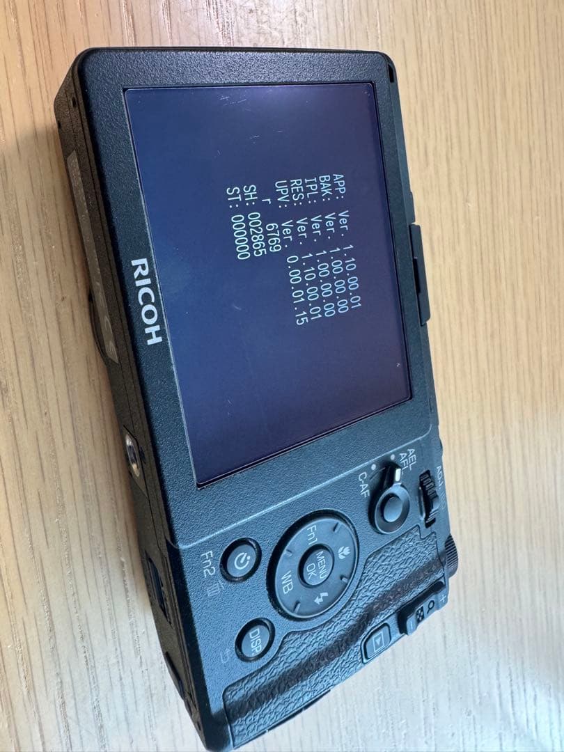 RICOH GRⅡ コンパクトデジタルカメラ【撮影回数2865回】