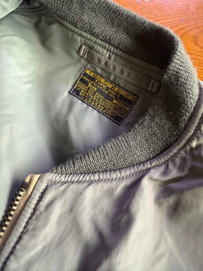 じゃい子様！専用フェローズMA-1 CC MASTERS 38リブ良好色褪せ無し