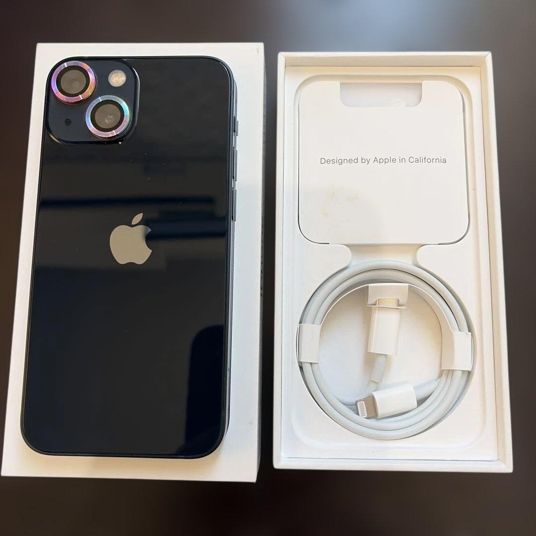 Apple iPhone 13 mini 256GB ミッドナイト SIMフリー - スマートフォン