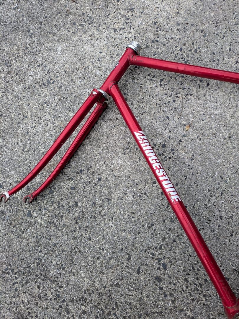 ブリヂストン ピストフレーム 赤