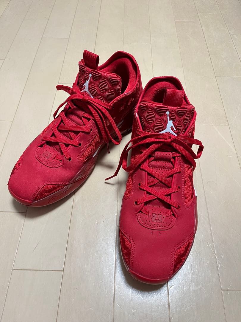 美品NIKE AIR JORDAN 39レッド 30cm★ザムスト インソール付