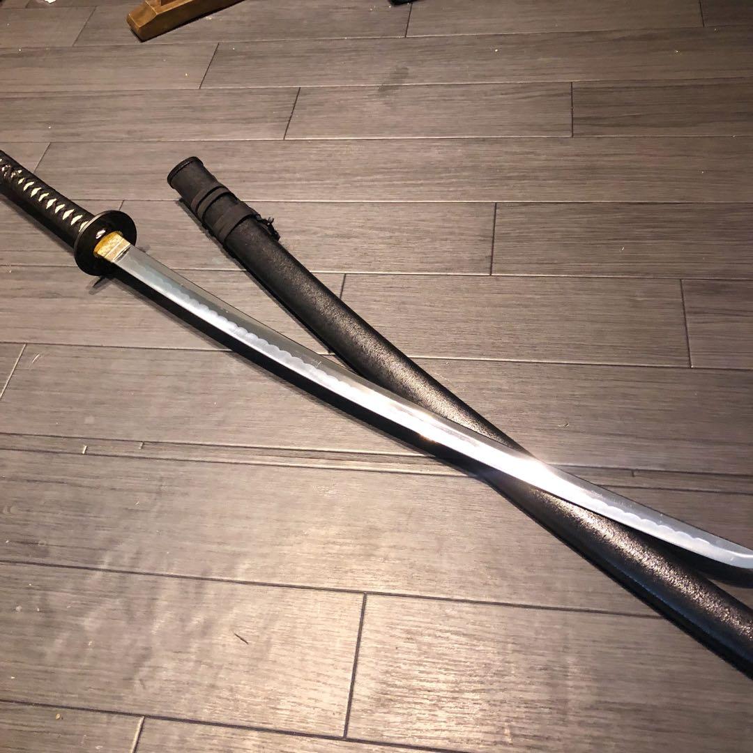 高級模造刀 研波刃 合金 居合刀 本格