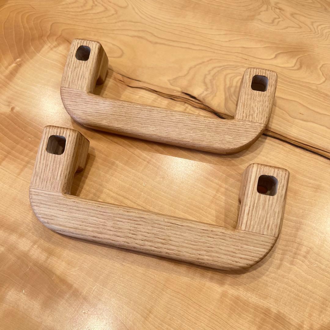 木製アシストグリップ(チェスナット) ハイエース Aピラー用 アクセサリー