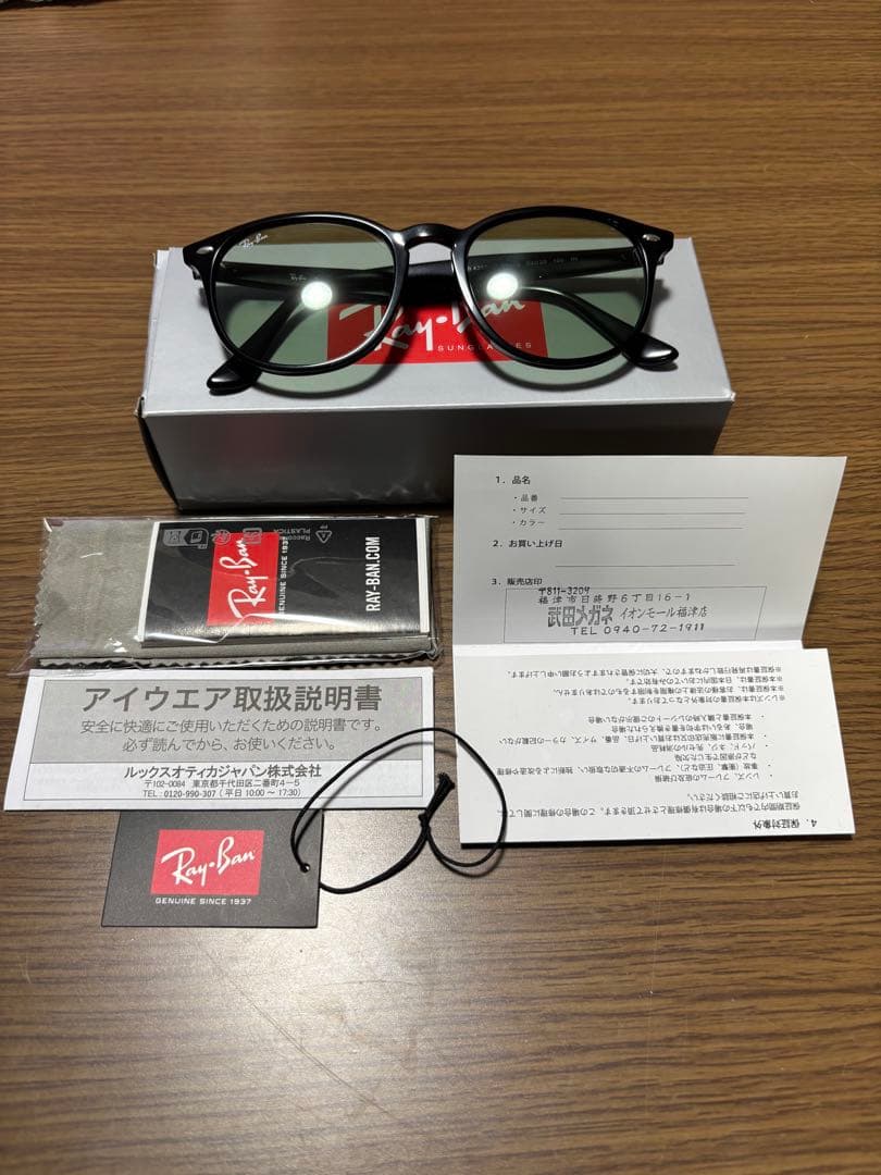 RayBan レイバン RB4259-F 601/2 ライトグリーン サングラス