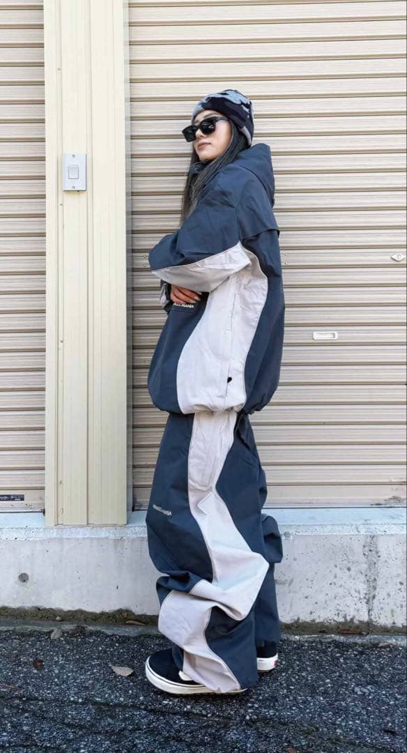 【最新モデル】【一度使用・タグなし】リフレクターwaveジャケット・パンツ