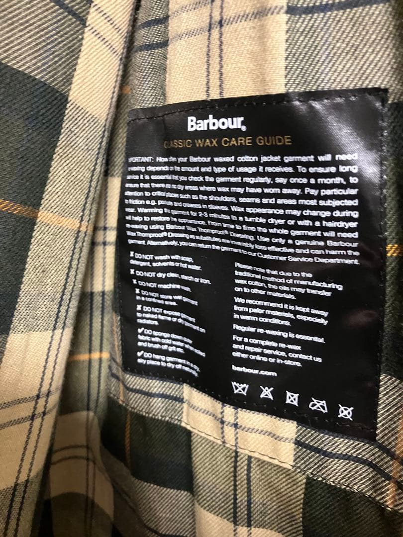 うっちん Barbour MODIFIELD EXMOOR ワックスコート