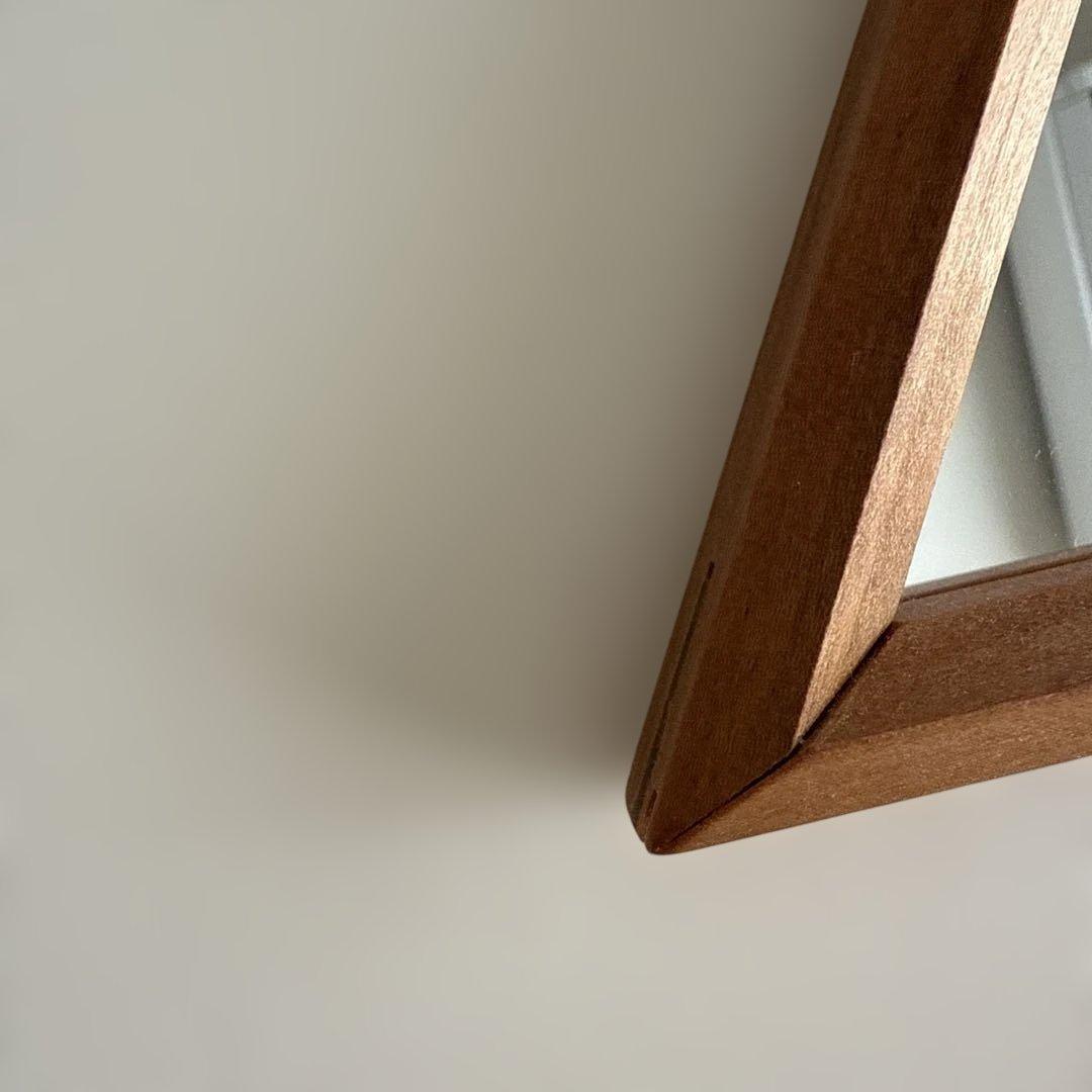 うだまさし　壁掛けサンカクミラー　壁掛け三角　鏡