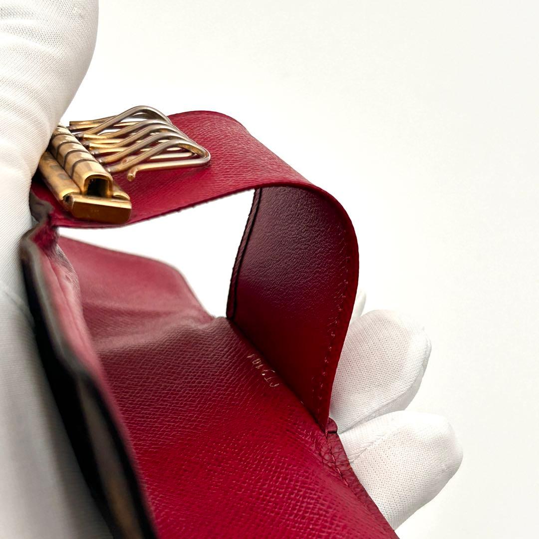 ルイ ヴィトン モノグラム フューシャ キーケース6連 ミュルティクレ6