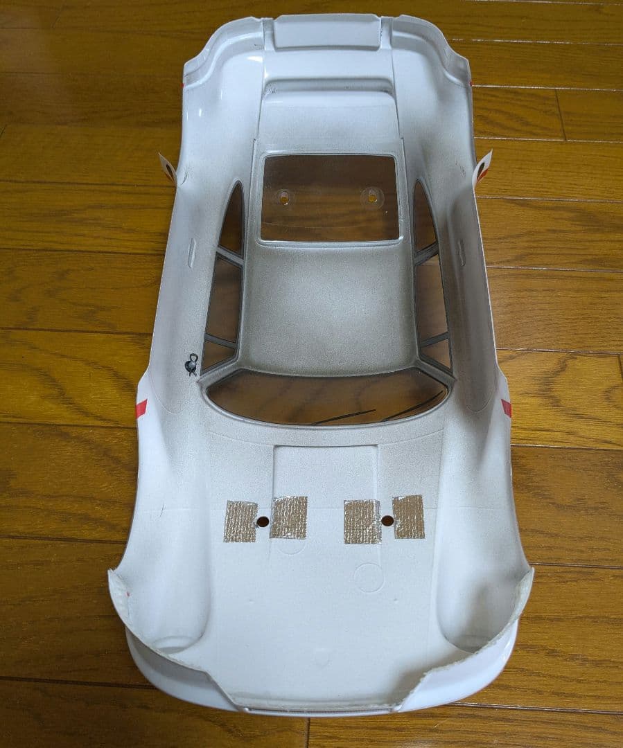タミヤ ポルシェボディ TT-02 ホビーウイングESC ブラシレスモーター