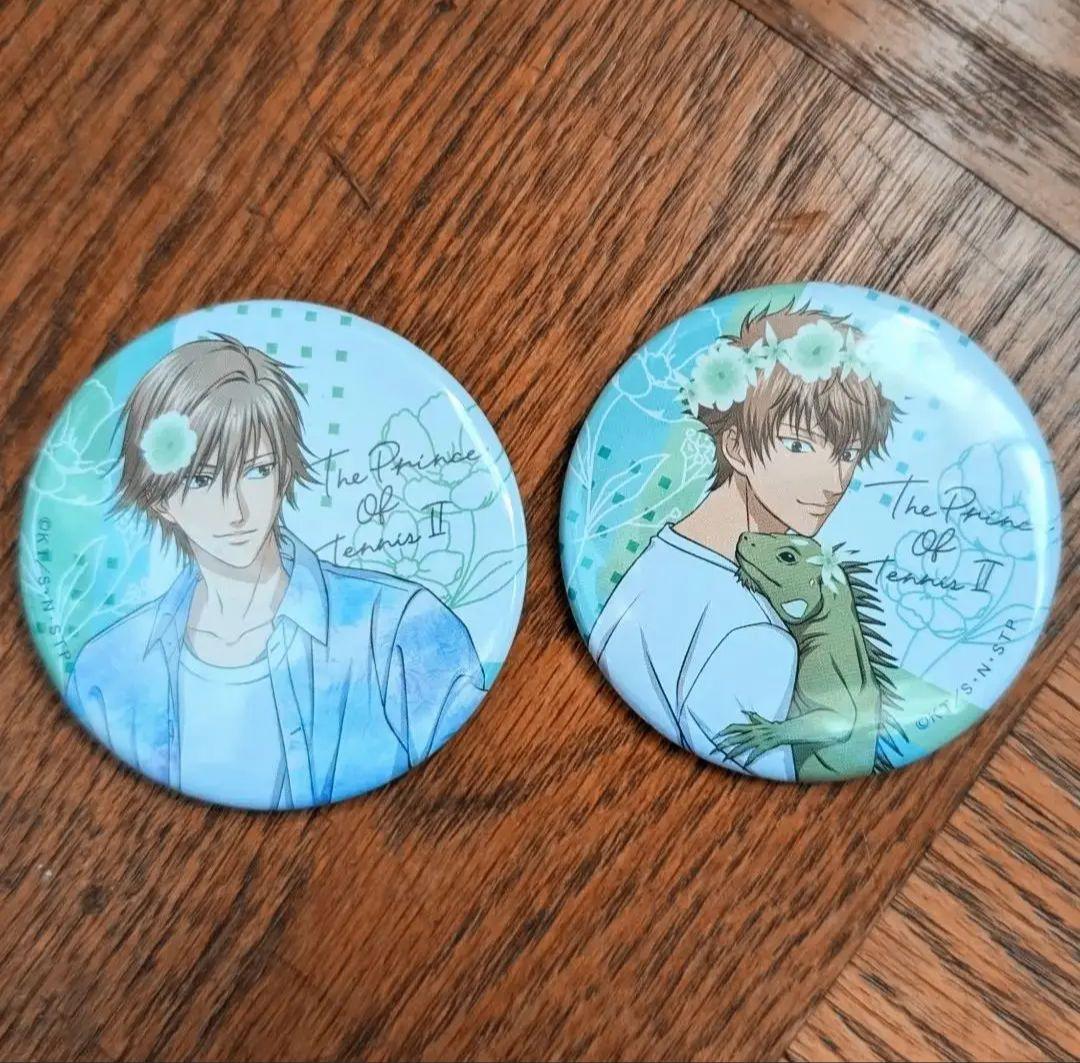 白石蔵ノ介 忍足謙也 FLOWER CROWN 新テニスの王子様 缶バッジ - メルカリ
