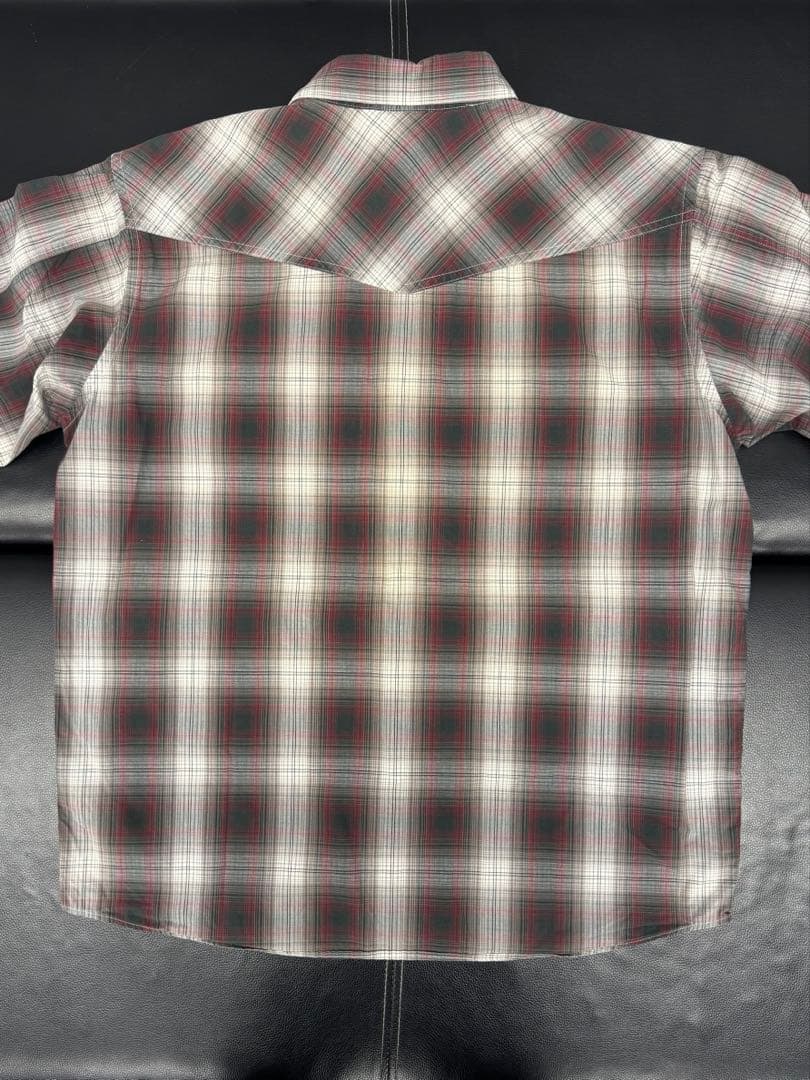 patagonia FA11 オンブレ チェックシャツ オーガニックコットン L