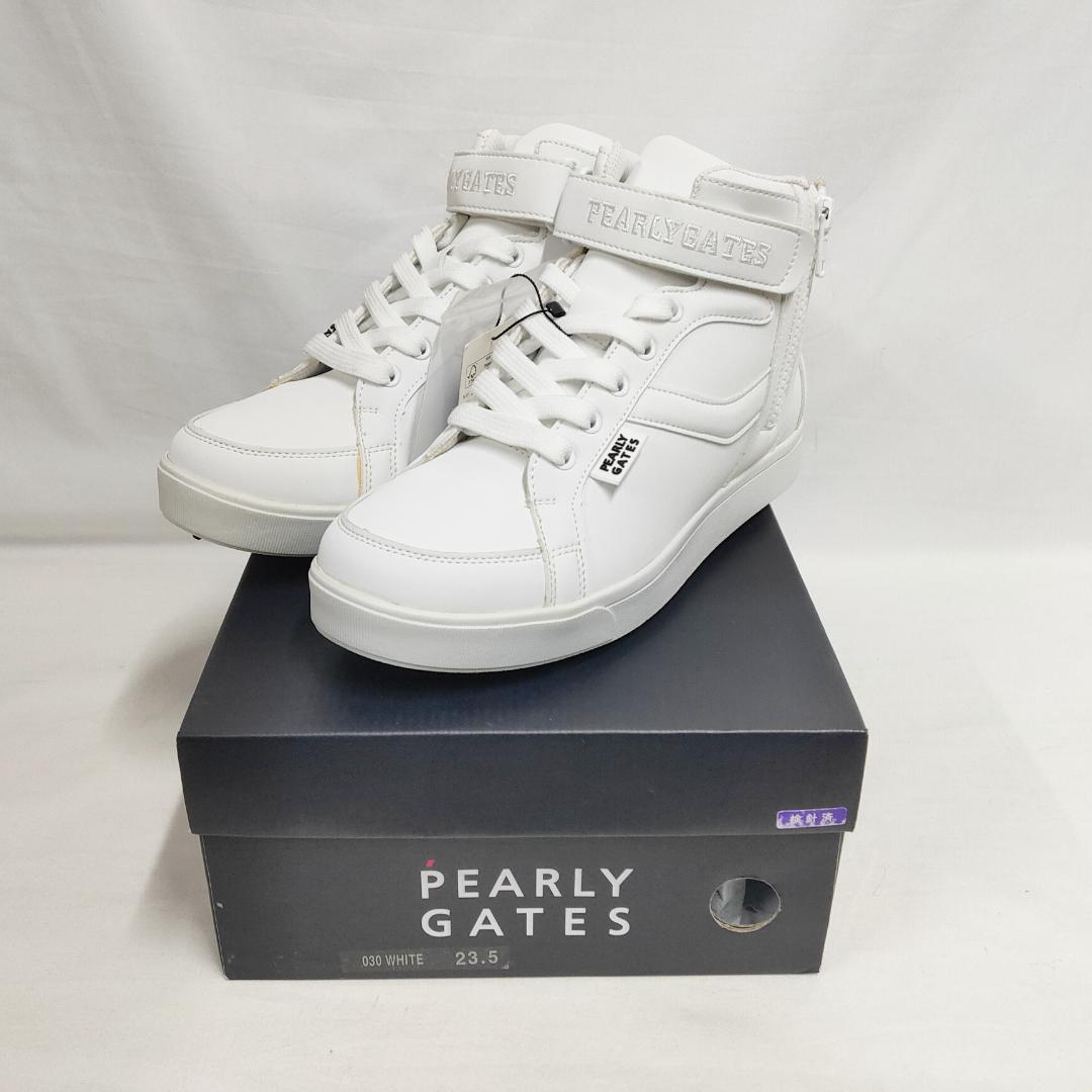 ○専用★新品 PEARLY GATES ミドルカットスパイク 定番シューズ