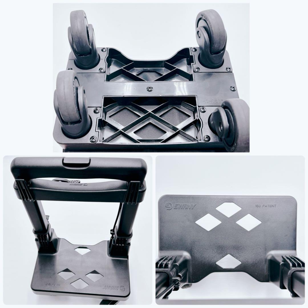 ✨未使用級✨ SWANY キャリーバッグ 低振動・低騒音 4輪ストッパー付