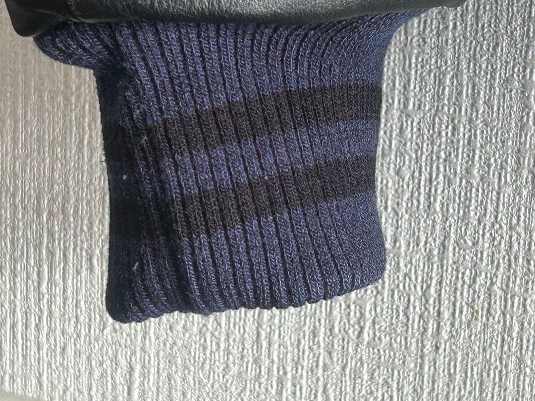 非売品 OFFICE CUEコラボ サントリー ボスジャン 刺繍ロゴ レザー